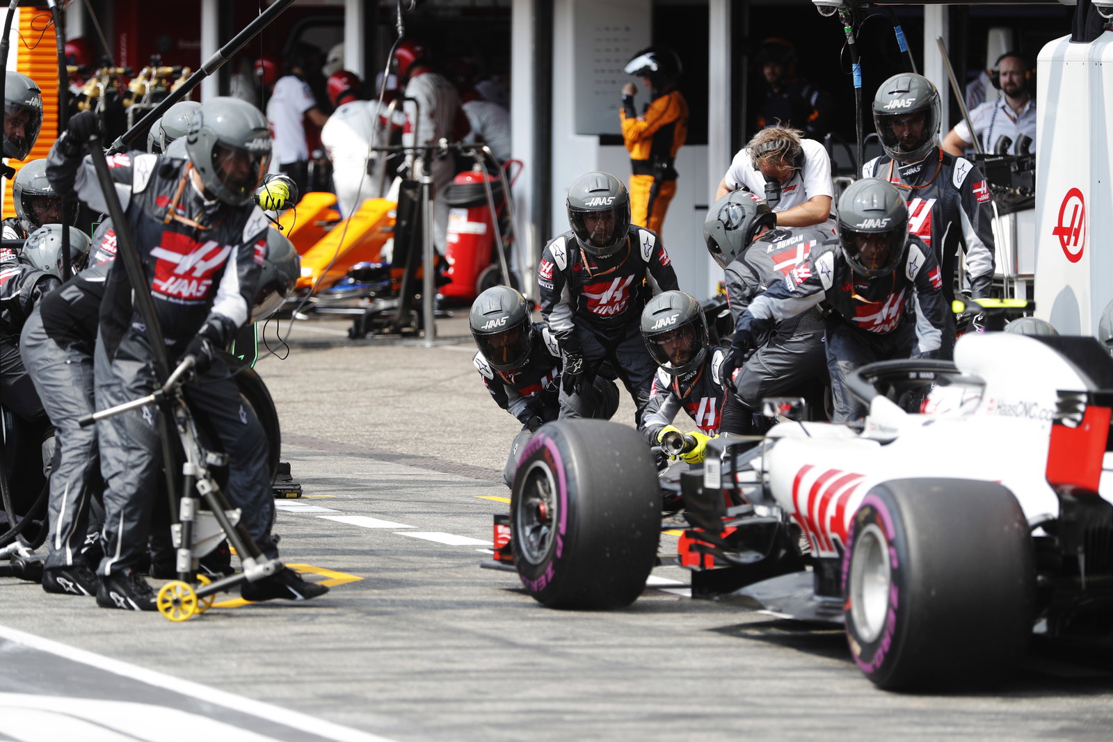 Haas still fighting for fourth despite ‘damage limitation’ in Germany&nbsp;